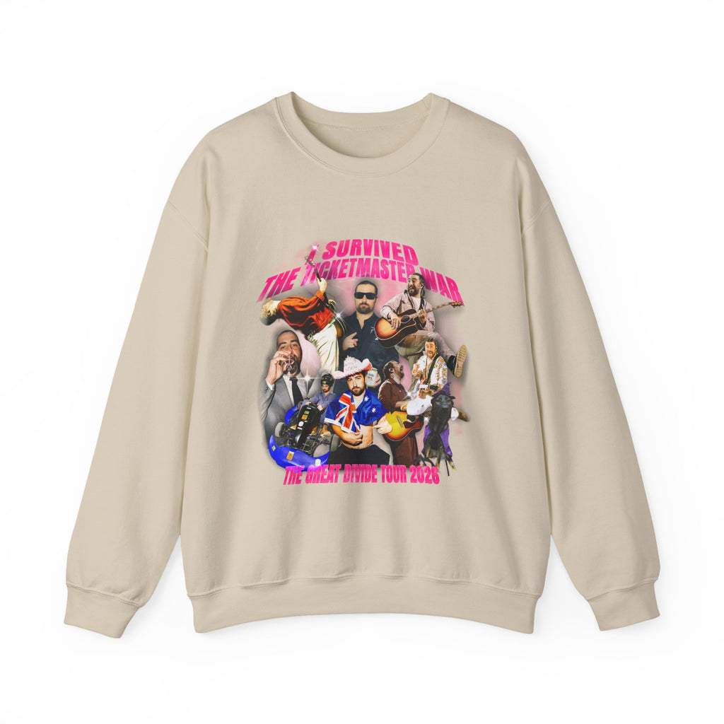I Survived the Ticketmaster War Crewneck Sweatshirt