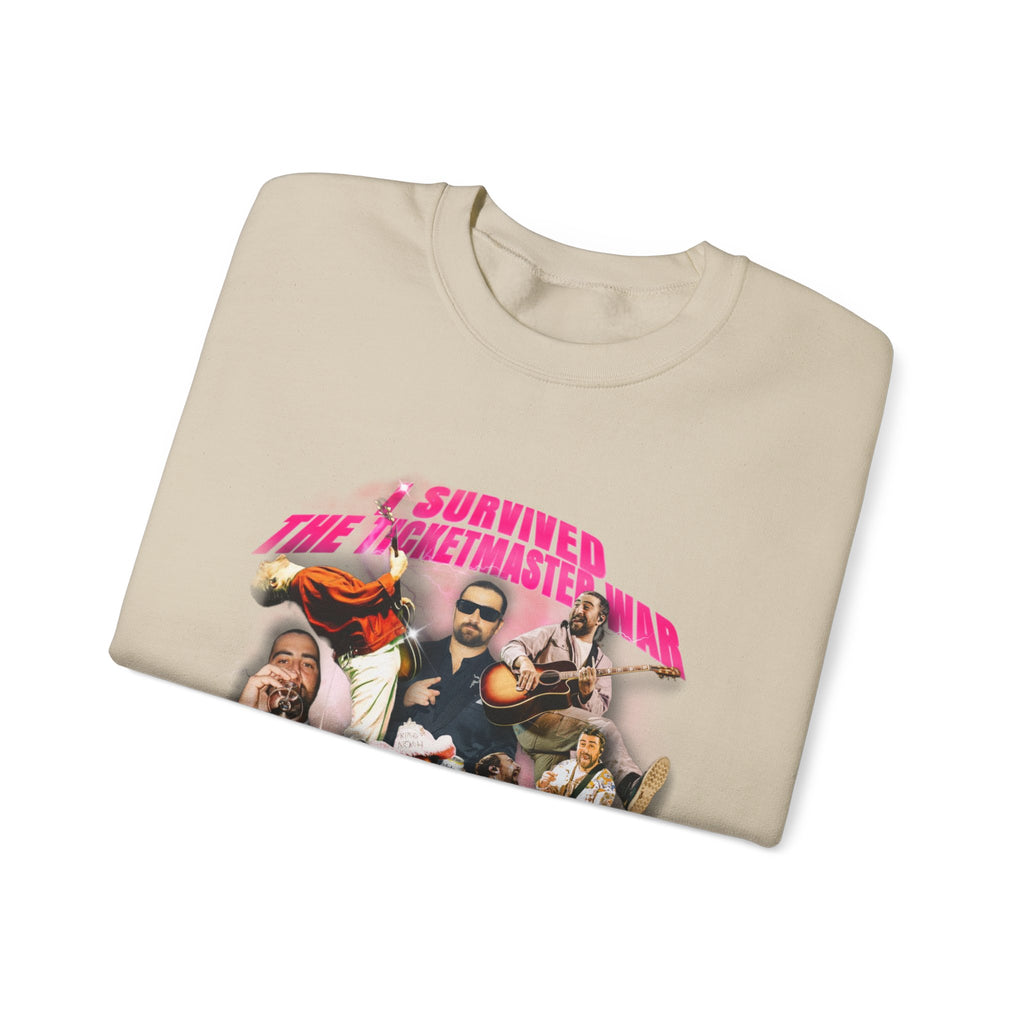 I Survived the Ticketmaster War Crewneck Sweatshirt