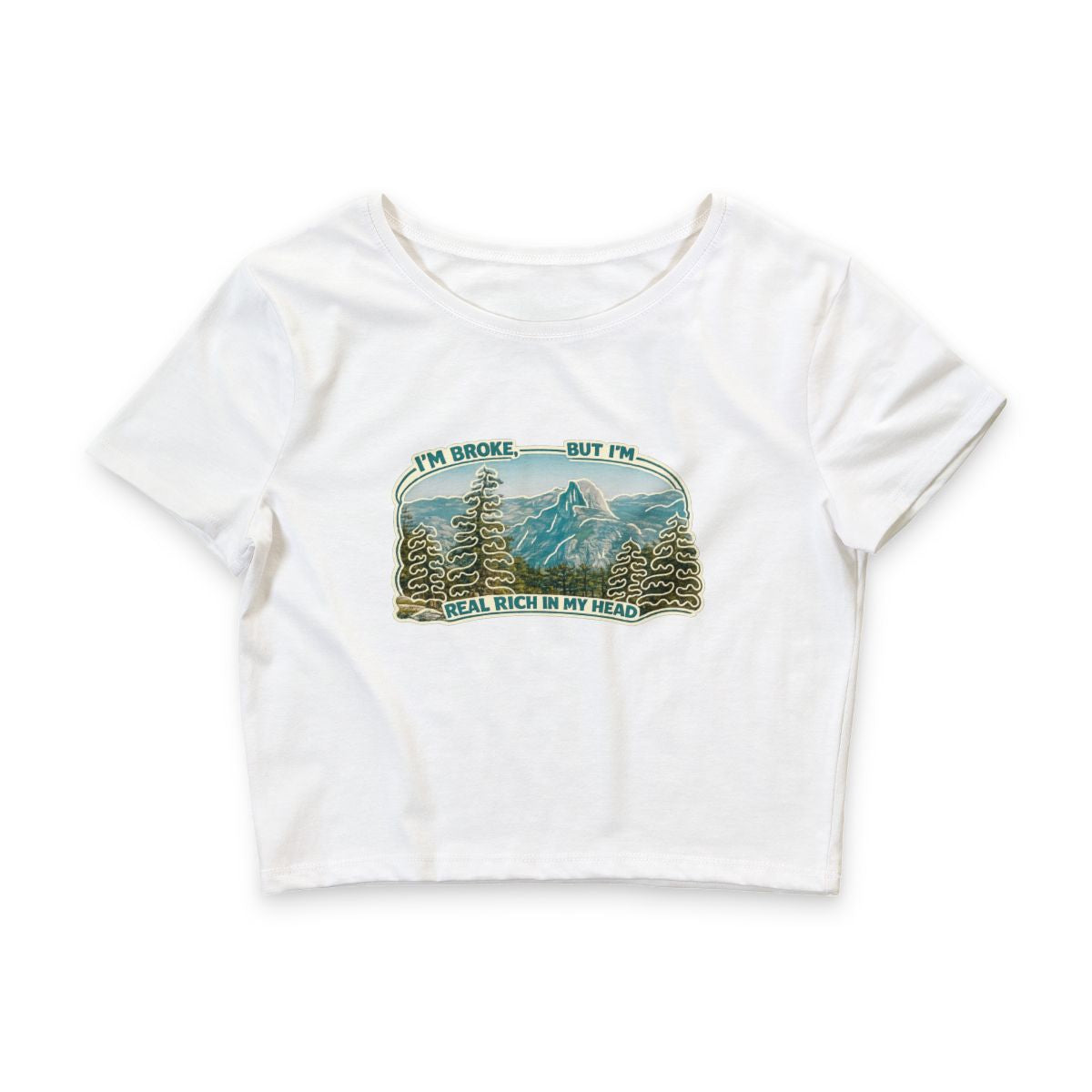 Real Rich In My Head- Baby Tee
