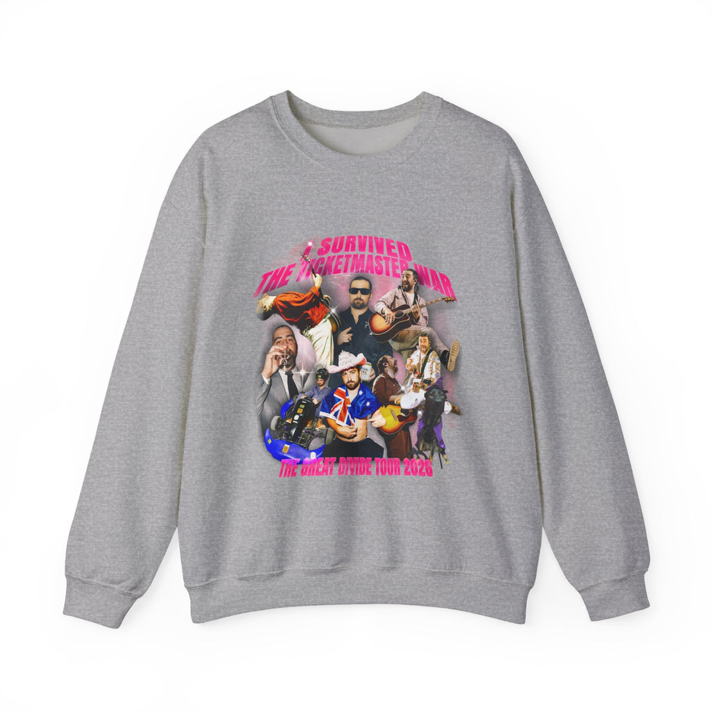 I Survived the Ticketmaster War Crewneck Sweatshirt