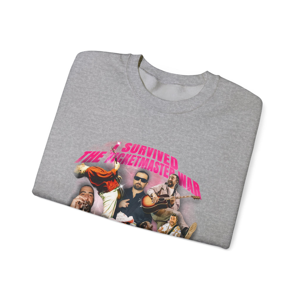 I Survived the Ticketmaster War Crewneck Sweatshirt